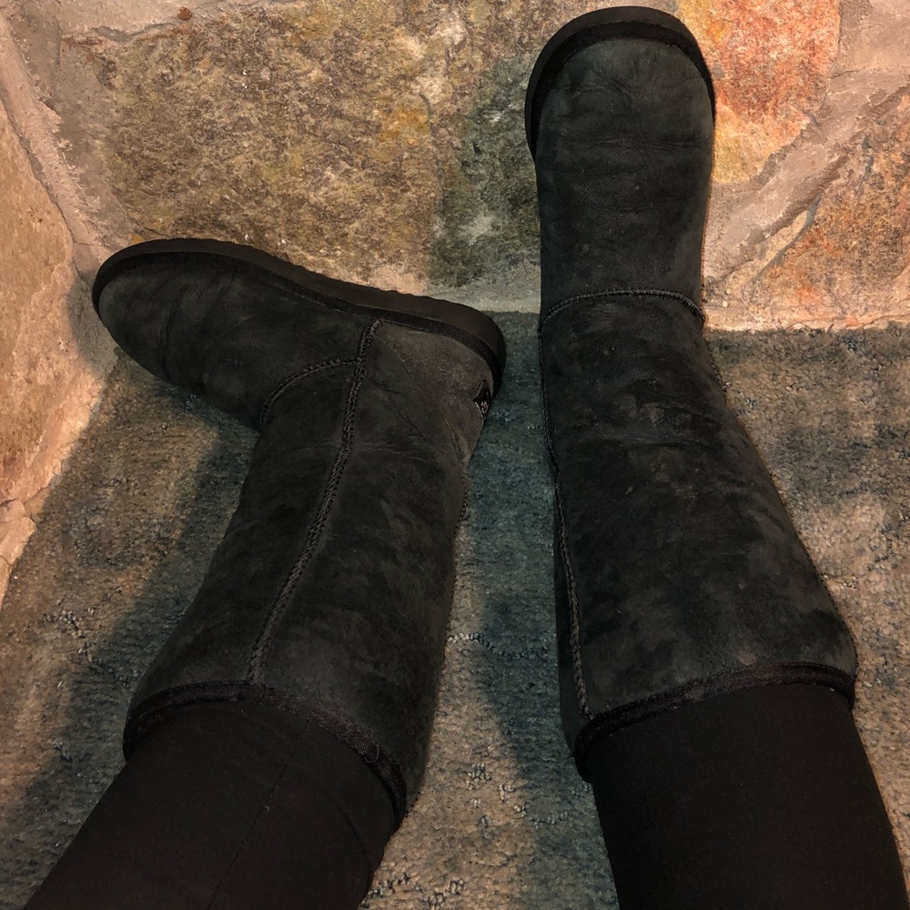 TALL Black Uggs
